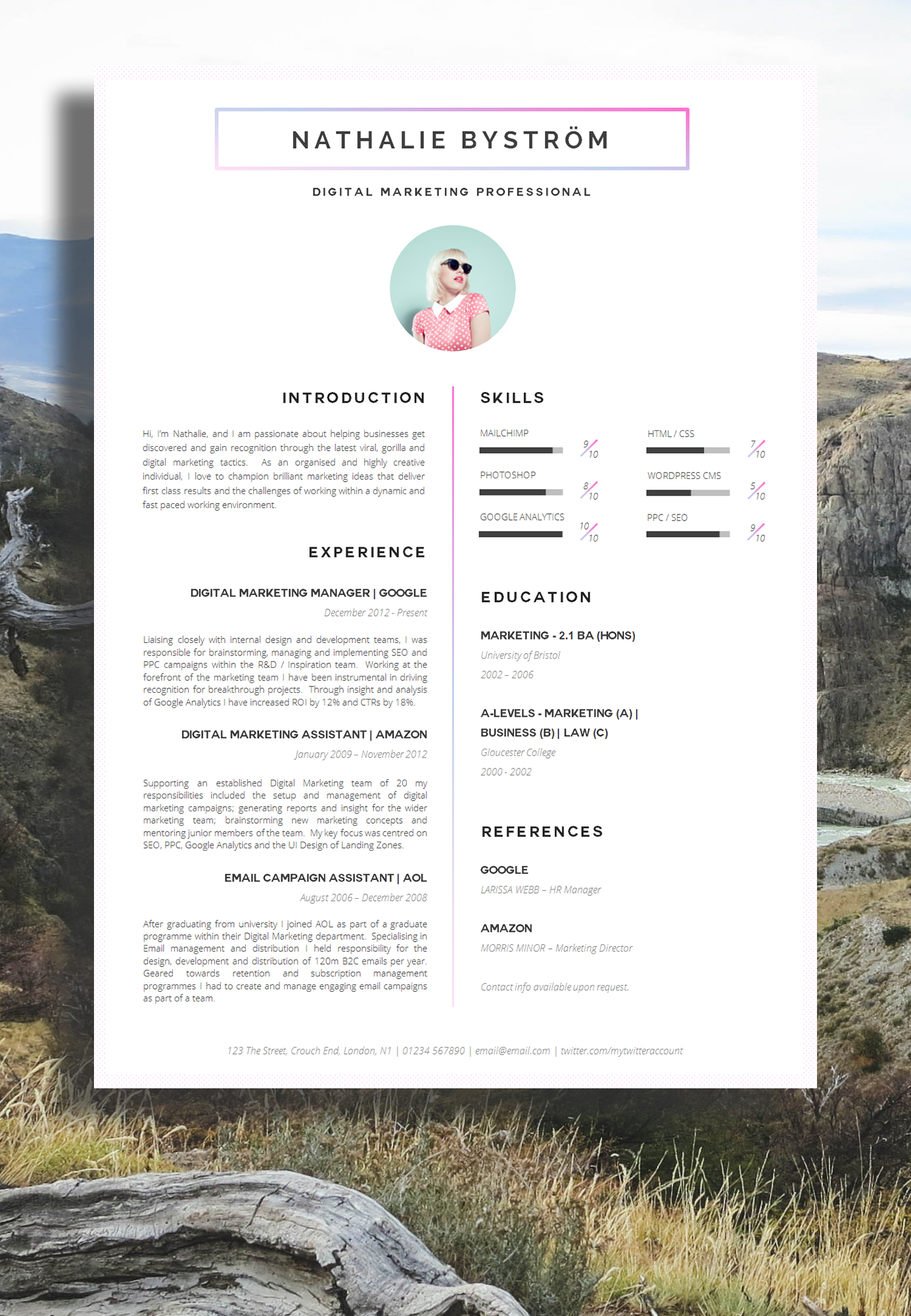 creative resume templates