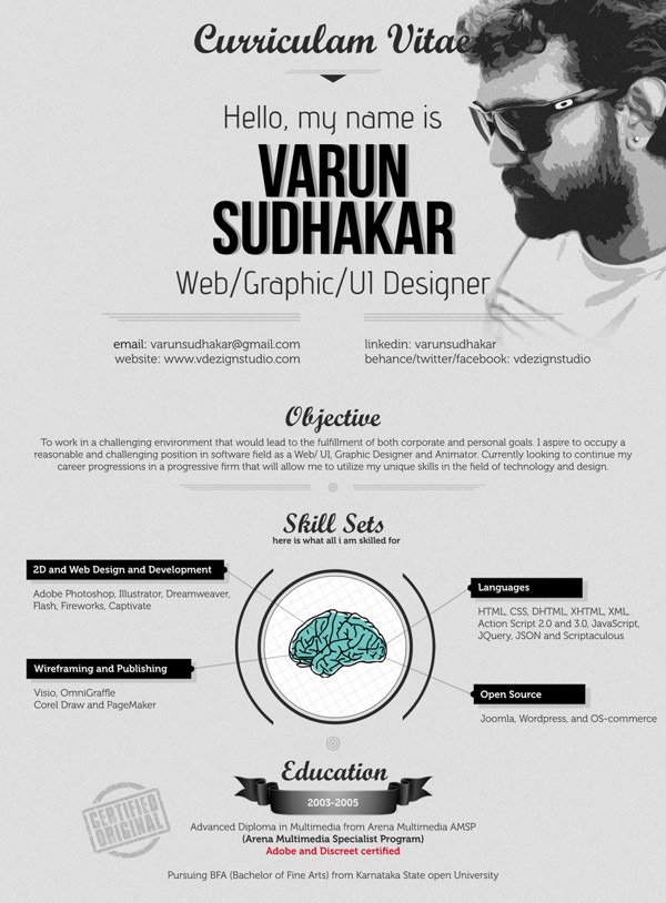 20 Creative Resume Examples for Your Inspiration ...