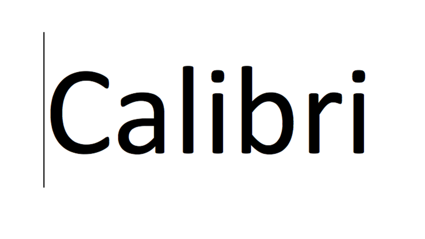 Calibri