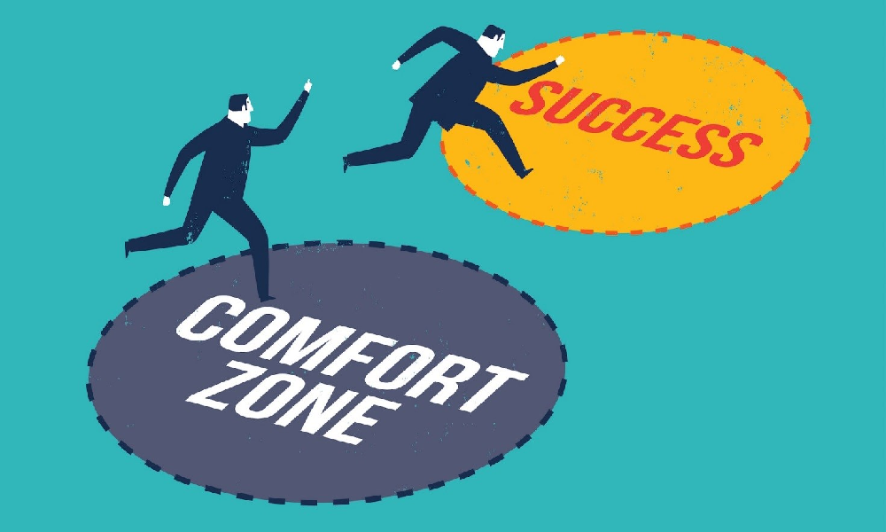 stepping out of your comfort zone